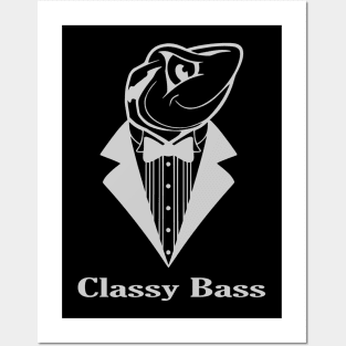 Classy Bass Posters and Art